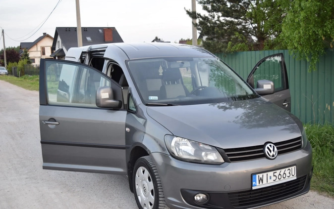 Volkswagen Caddy cena 43300 przebieg: 440827, rok produkcji 2013 z Wyszków małe 704